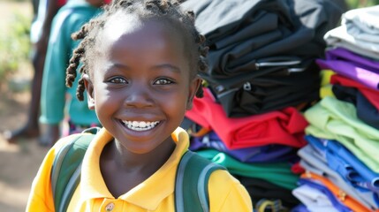 Case studies of successful programs providing school uniforms to rural children in need