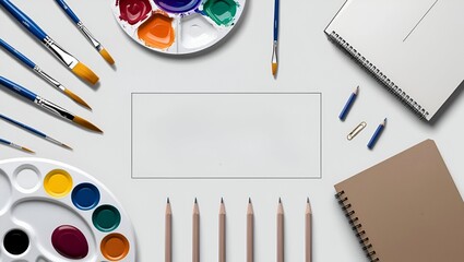Kids Copy Space Background with Flame Elements
