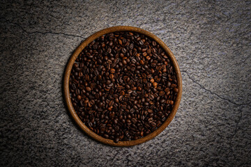 お洒落なコーヒー豆のイメージ