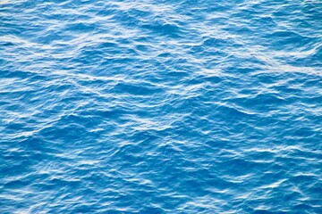 穏やかな波・フェリーからの眺め（福岡県・福岡市）