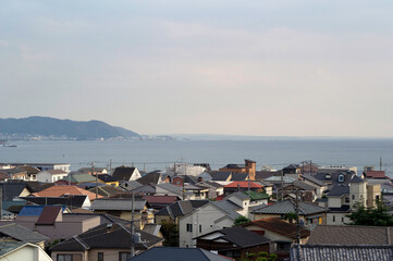 View of Kamakura bay from Hasedera temple