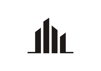 building icon template logo icon vector illustration template