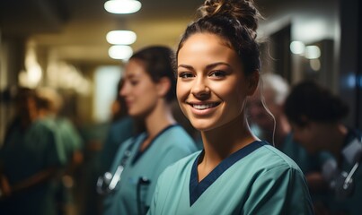 Portrait of a smiling nurse