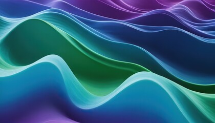 Abstract 3d rendering of twisted lines. Modern background design,