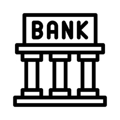 bank line icon