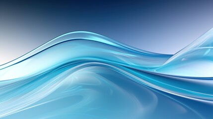 Abstract wavy flowing background