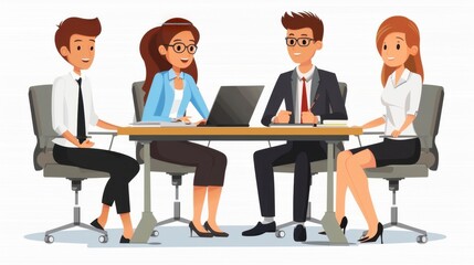 Obraz premium Supporting Unity: HR manages grievances, mediates conflicts, and enforces policies to nurture a cohesive workplace, enhancing employee satisfaction. 
