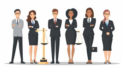 Obraz premium HR ensures labor law compliance, manages contracts, and oversees workplace safety, safeguarding legal aspects of employment. 