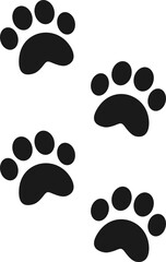 Fototapeta premium Cat And Dog Paw