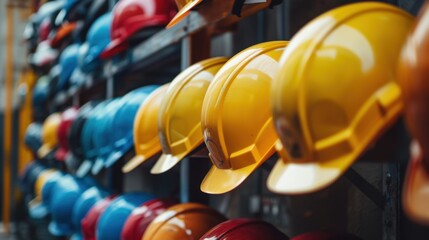 Fototapeta premium HR ensures workplace health and safety through policies and programs, creating a safe environment for employees. 