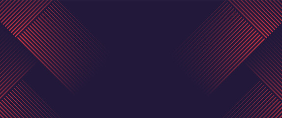 vibrant symmetric geometric red stripe with copy space in the center, modern geometric design for background, banner, cover, presentation