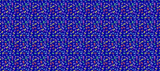 Abstract elegance seamless pattern with floral background