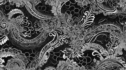 black and white pattern