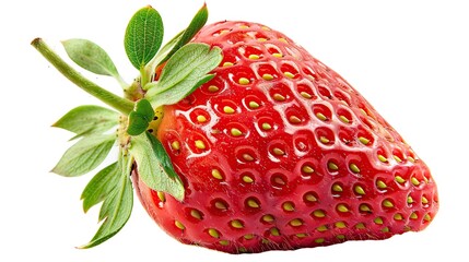 Single Red Strawberry