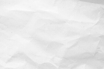 White recycled craft paper texture as background. Grey paper texture, Old vintage page or grunge vignette of old newspaper. Pattern rough art creased grunge letter. Hardboard with copy space for text.