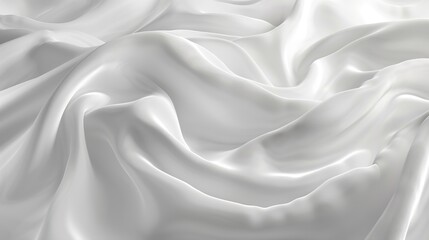 Obraz premium White abstract silk background