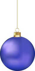 pink. tiffany, purple, blue Christmas ball illustration for decoration