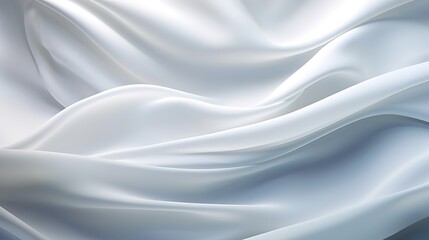 Fototapeta premium White abstract silk background