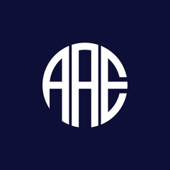 aae circle logo design