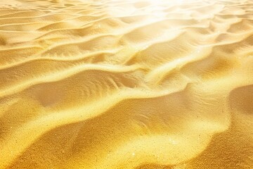 Sandy Dunes with Sun Flare.