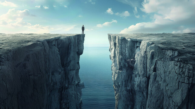 Symbolizing the gap in customer engagement