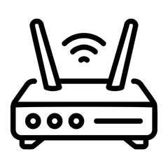 router Line Icon