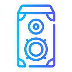 speaker Line Gradient Icon