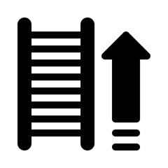 ladder glyph icon