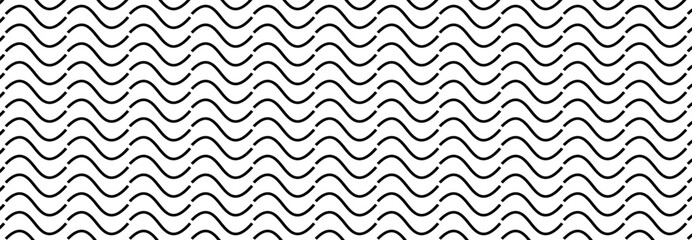 Curve  and Wavy line patterns, roof stripes, tiles, fabric, Illustration, vector, wave , background, lines, black and white, banner, website. Arrangement, dots line.