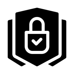 shield glyph icon