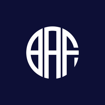 baf circle logo design