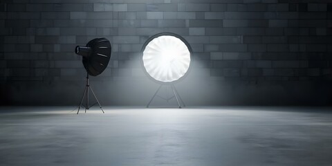 How Directors Select Lighting for Film Sets. Concept Film Lighting, Set Design, Director's Vision, Cinematography Techniques, Equipment Selection