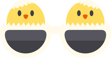 Fun Colorful Sunglasses Element