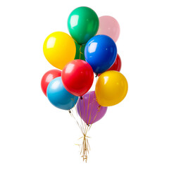 Colorful Balloons Bunch