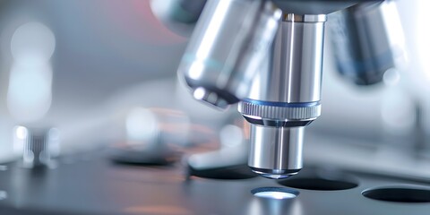 Fototapeta premium Manufacturers collaborate to improve diagnostics and treatment enhancing patient outcomes with precision. Concept Medical Industry, Precision Healthcare, Patient Outcomes, Diagnostic Innovation