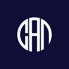 can circle logo design