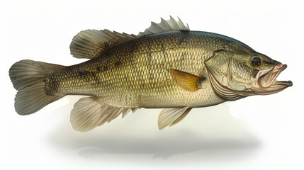 Largemouth Bass Illustration