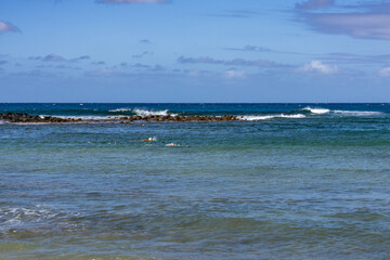 Poipu Beach Park, Koloa, Kauai South Shore，Hawaii.