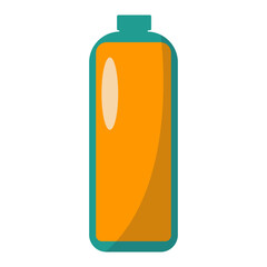 Household Cleaning Equipment. Vector Illustration in Flat Cartoon Design.