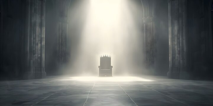 Creating the Perfect Fantasy Setting Gothic Castle Hall with Torchlit Throne. Concept Fantasy Setting, Gothic Castle, Torchlit Throne, Regal Ambiance, Medieval Decor