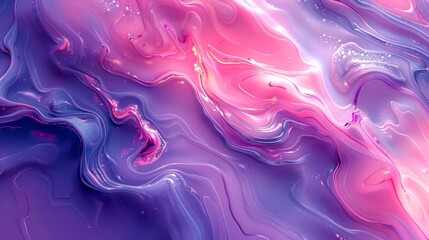 Obraz premium abstract gradient huge liquidy wallpaper, minimal 3d liquid smooth textures, iridescent, 