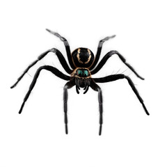 Obraz premium Spider isolated on transparent PNG background