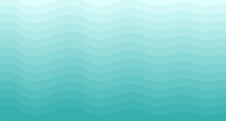 Background vector illustration of blue ocean wave layers