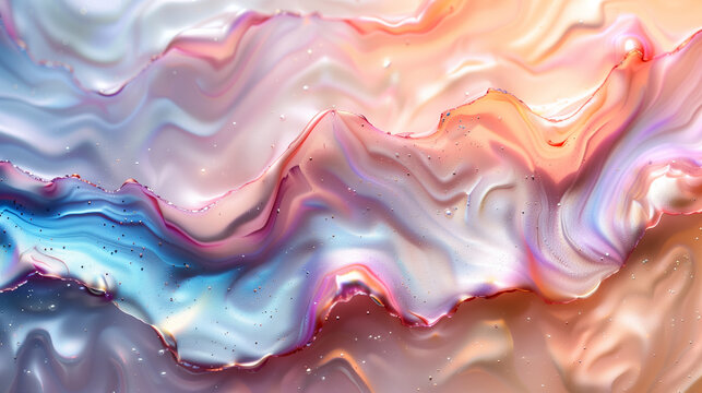 Shimmering Abalone Shell Background for Design Inspiration and Creativity