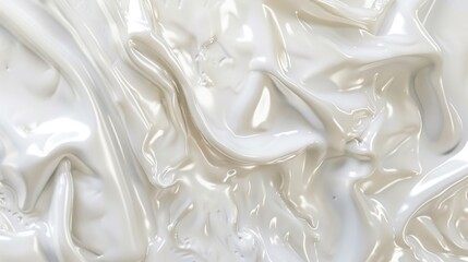 Fototapeta premium Smooth white ceramic texture with a glossy finish