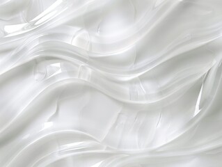 Obraz premium Smooth white glass texture with a frosted finish