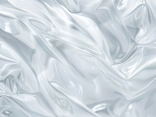 Fototapeta premium Smooth white glass texture with a frosted finish