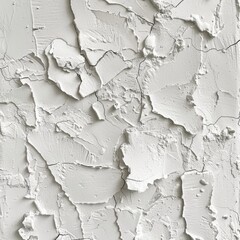 Obraz premium Smooth white gypsum texture with subtle imperfections