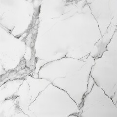 Fototapeta premium Smooth white marble tile texture with subtle veining
