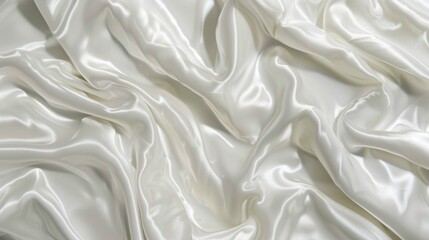Obraz premium Smooth white plastic texture with a glossy finish